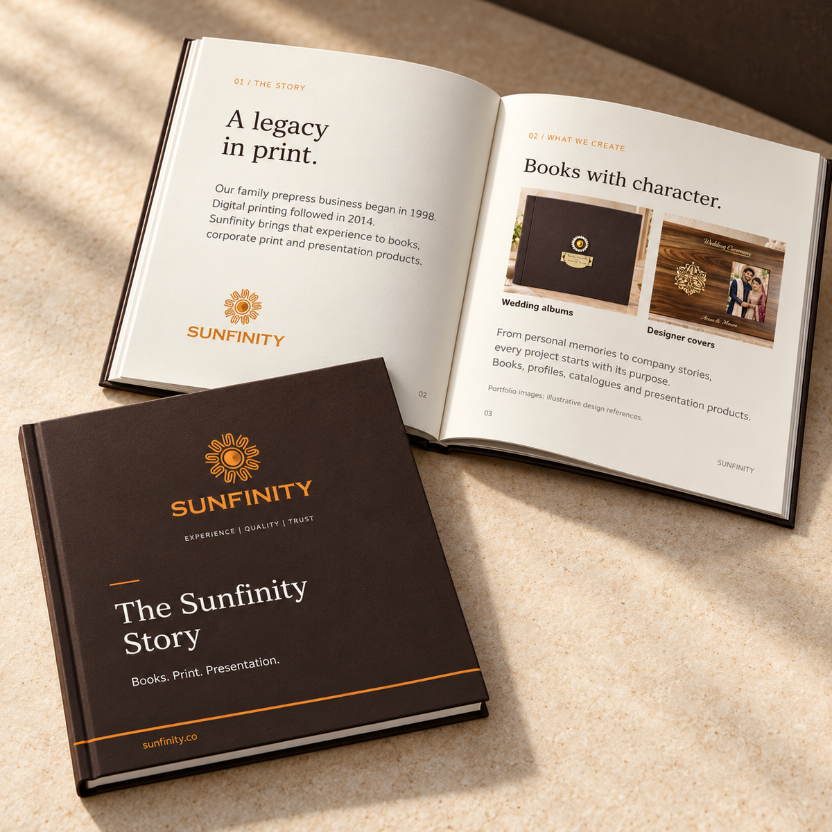 Illustrative coffee table books and publications